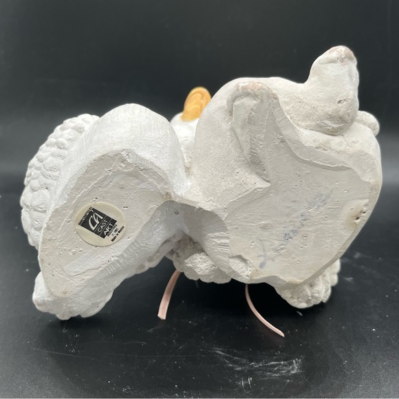 Dreamsicles Cherub with Duck Figurine Signed "Kristin" large - Picture 7 of 13